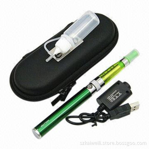 High-quality eGo Electronic Cigarettes/CE4 Single Kit in Zipper Case, 1,100mAh Capacity